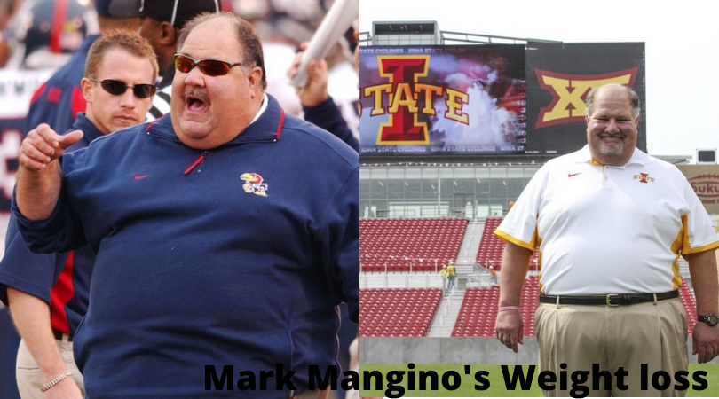 Mark Mangino's weight loss
