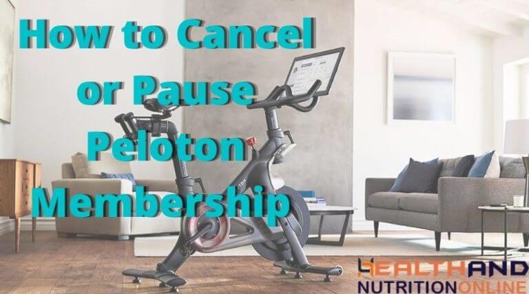 How to Cancel or Pause Peloton Membership (Easy Steps) - Health and