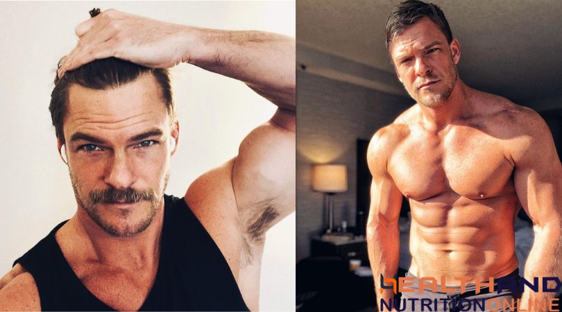 Alan Ritchson's workout routine and diet plan