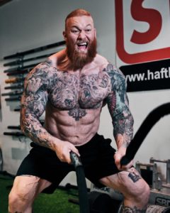 Thor Bjornsson's workout routine