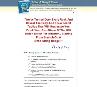 Bake-A-Dog-A-Bone | Step-By-Step Start-up Resources Guide!