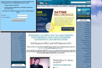 Steve G. Jones - Self Hypnosis MP3 and Self Hypnosis CDs