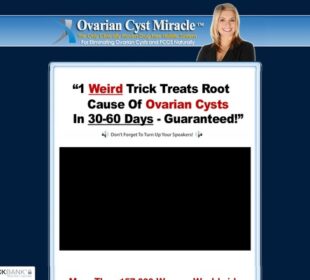 Ovarian Cyst Miracle (tm): *$39/Sale! Top Ovarian Cysts Site on CB!