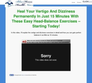Vertigo and Dizziness Program - Blue Heron Health News
