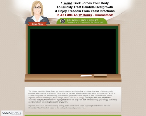 Yeast Infection No More Video - Heal Candida Overgrowth
