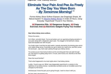 Dissolve Kidney Stones - Best Kidney Stone Home Remedy - Painful Urination