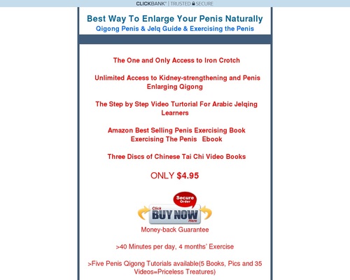 Arabic Jelqing Exercises Videos|Iron Crotch Pdf| Exercising The Penis |Only $3.00| Make Your Penis Bigger, Harder & Healthier