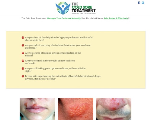 Cold Sore Treatment - How to Get Rid of Cold Sores Faster