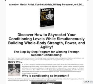 WarFit Conditioning System | Warrior Fitness